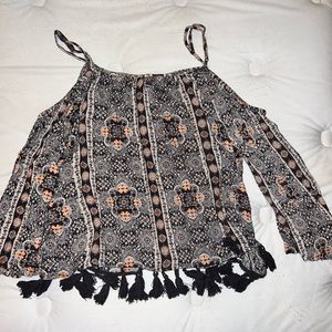 Long Sleeve, Off the Shoulder, American Eagle Top